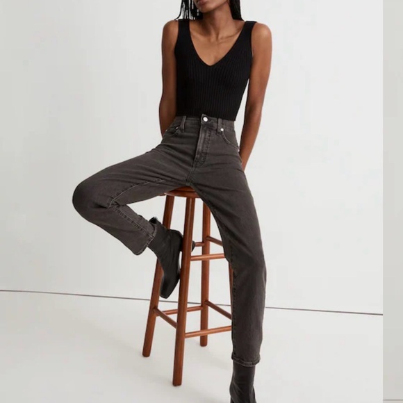 Madewell Denim - Madewell Perfect Vintage Jean size 25 in black gray